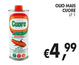 èccoMI Olio mais CUORE offerta