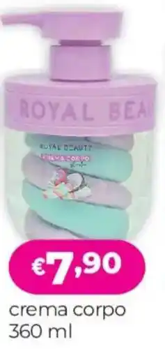Acqua & Sapone ROYAL BEAUTY crema corpo offerta