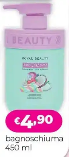 Acqua & Sapone ROYAL BEAUTY bagnoschiuma offerta