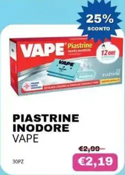 KOKO Emporio Piastrine inodore VAPE offerta