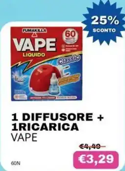 KOKO Emporio 1 diffusore + 1ricarica VAPE offerta