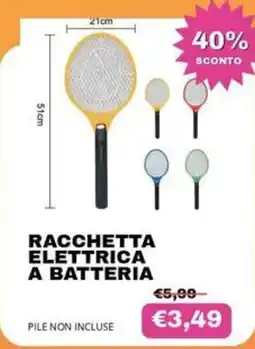 KOKO Emporio Racchetta elettrica a batteria offerta
