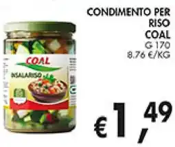 èccoMI Condimento per riso COAL offerta