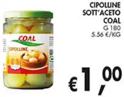 èccoMI Cipolline sott'aceto COAL offerta