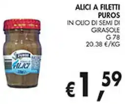 èccoMI Alici a filetti puros offerta