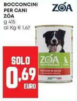 Pam Bocconcini per cani ZÓA offerta