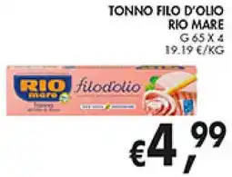 èccoMI Tonno filo d'olio RIO MARE offerta