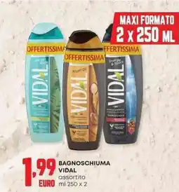 Pam Bagnoschiuma VIDAL offerta