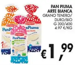 èccoMI Pan piuma arte bianca offerta