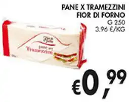 èccoMI Pane x tramezzini fior di forno offerta