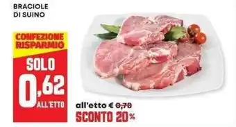 Pam Braciole di suino offerta