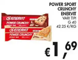 èccoMI Denervit power crunchy ENERVIT offerta