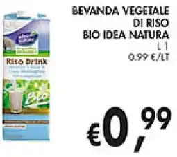 èccoMI Bevanda vegetale di riso bio IDEA NATURA offerta