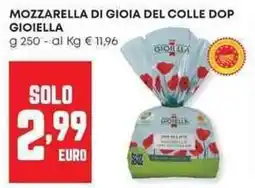 Pam Mozzarella di gioia del colle dop GIOIELLA offerta