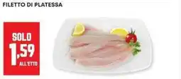 Pam Filetto di platessa offerta
