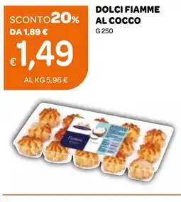 Ekom Dolci fiamme al cocco offerta