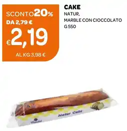 Ekom Cake natur, marble con cioccolato offerta