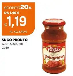 Ekom Bella parma sugo pronto offerta