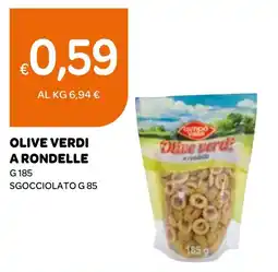 Ekom Olive verdi a rondelle offerta
