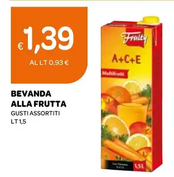 Ekom Fruity bevanda alla frutta offerta