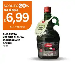 Ekom Olio extra vergine di oliva 100% italiano COPPINI offerta