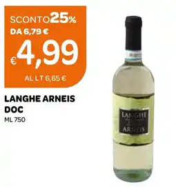 Ekom Langhe arneis doc offerta