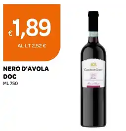 Ekom Nero d'avola doc offerta