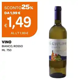 Ekom Vino bianco, rosso offerta