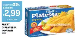 Ekom Filetti di platessa impanati offerta