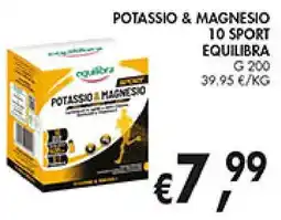 èccoMI Potassio & magnesio 10 sport EQUILIBRA offerta