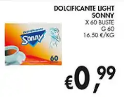 èccoMI Dolcificante light SONNY offerta