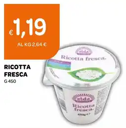 Ekom Elda ricotta fresca offerta