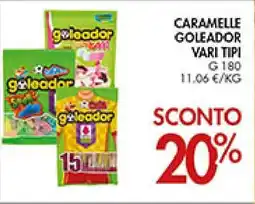 èccoMI Caramelle GOLEADOR offerta