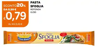 Ekom Pasta sfoglia rotonda offerta