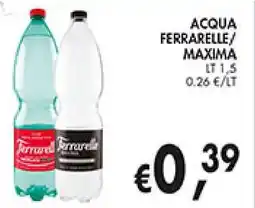 èccoMI Acqua ferrarelle/ maxima offerta