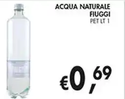 èccoMI Acqua naturale FIUGGI offerta