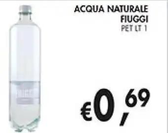 èccoMI Acqua naturale FIUGGI offerta