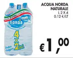 èccoMI Acqua norda naturale offerta