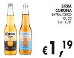 èccoMI Birra corona extra/cero offerta
