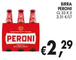 èccoMI Birra PERONI offerta
