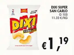 èccoMI Dixi super SAN CARLO offerta