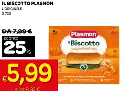 Ekom Il biscotto plasmon l'originale offerta
