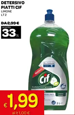 Ekom Detersivo piatti cif limone offerta