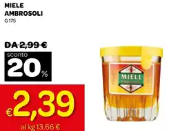 Ekom Miele ambrosoli offerta
