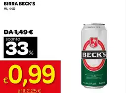 Ekom Birra BECK'S offerta
