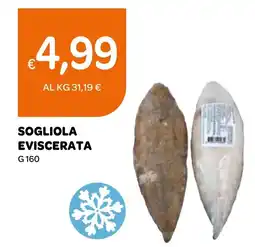Ekom Sogliola eviscerata offerta
