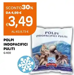 Ekom Polpi indopacifici puliti offerta