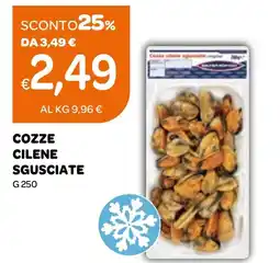 Ekom Cozze cilene sgusciate offerta
