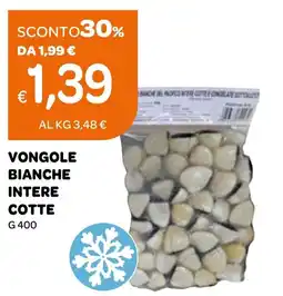 Ekom Vongole bianche intere cotte offerta