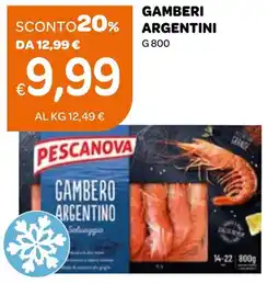 Ekom Pescanova gambero argentino offerta